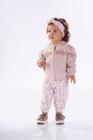 Conjunto Jaqueta com capuz e calça jogger Kiki Xodo