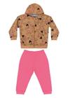 Conjunto Jaqueta e Calça Bebê Menina Bee Loop