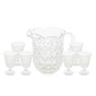 Conjunto Jarra com 6 Taças para Água de Cristal Lile Lyor