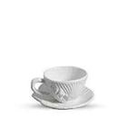 Conjunto Jogo 06 Xícaras Café Pires Carâmica Al Mare 100Ml