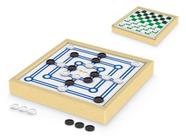 Jogo Tabuleiro Ludo Dama 2x1 Estratégia Clássico - Envio 24h