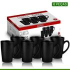 Conjunto Jogo De 6 Canecas Cusco Vidro 200ml Para Bebidas