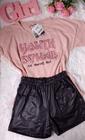 Conjunto juvenil feminino