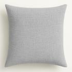 Conjunto kit Capa de Almofada Linho Premium Sofa Sala Quarto Decorativa Ziper Invisivel 45x45 Cinza Claro