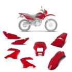 Conjunto Kit Carenagem Pro Tork Nxr Bros 150 2003/ 2004/ 2005/ 2006/ 2007/ 2008 Completo