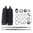 Conjunto kit reparo caixa de direção hidráulica para ford escort verona/ vw logus cx trw - c/ coifas - TECH CAR