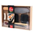 Conjunto Kit Sushi do Chef Hashi Faca Esteira Molheira Wincy