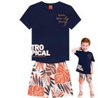 Conjunto Kyly Infantil Masculino Manga Curta