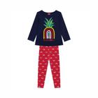 Conjunto Kyly Infantil menina Blusa e Legging