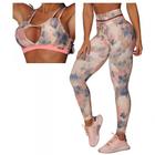 Conjunto Legging Empina Bumbum + Top Gouache Moving - Moving Fitness