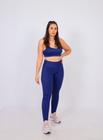 Conjunto Legging Perfect Basic - Azul Marinho - Allow Be Fitness