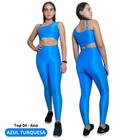 Conjunto Legging + Top Ana Aveludado Compressão Poliamida - LookColors