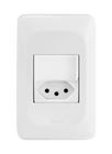 Conjunto Legrand PIAL POP 4x2 Interruptor Simples + Tomada 10A/250v Branco