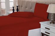 Conjunto lençol casal com elástico 4 peças ótima qualidade 150 fios veste cama box 1,38x1,88x30 hotel
