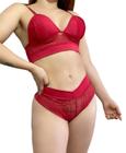 Conjunto Lingerie Confortável e Rendado C44