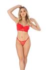 Conjunto Lingerie de Renda com bojo