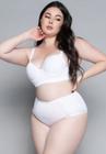 Conjunto Lingerie Plus Size Com Bojo Rendado Reforçado