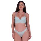 Conjunto Lingerie Renda e Elástico Calcinha e Sutiã - Conjunto Jéssica