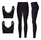 Conjunto Lupo Top E Calça Legging Basic Fitness