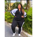 Conjunto Malha Crepe Plus Size