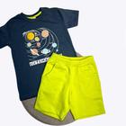 Conjunto Manga Curta Sistema Solar Infantil Menino Have Fun 29022