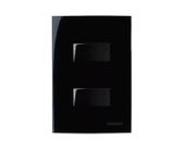 Conjunto Margirius 4x2 Interruptor Duplo Paralelo 10A Sleek