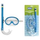 Conjunto Máscara De Mergulho E Snorkel Infantil Criança- Mor