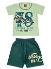 Conjunto Masculino Infantil New York - Lual Kids - Menta/Petróleo