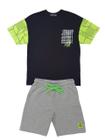 Conjunto Masculino Johnny Fox Camiseta e Bermuda