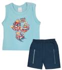 Conjunto masculino p/ Bebê M (3 a 6 meses) Malwee