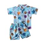 Conjunto Mauricinho Temático Aniversário Bolofofo Nuvens