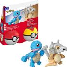 Conjunto Mega Pokémon de Construção - Squirtle & Cubone (45 Peças)