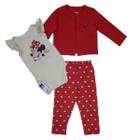 Conjunto Menina Body Calça e Colete - Minnie - Malwee Kids