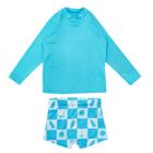 Conjunto Menino Blusa + Sunga Juvenil Praia Natação Piscina