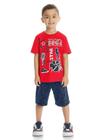 Conjunto Menino Camiseta e Bermuda Rovitex Kids