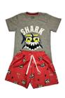 Conjunto Menino Shark Teritory Mescla Ser Menor