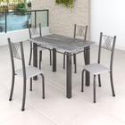 Conjunto Mesa com 4 Cadeiras Tampo de Granito TopázioSaraYescasa
