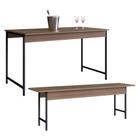 Conjunto Mesa de Jantar 136cm com 2 Bancos Multimóveis CR50061 Montana/Preto