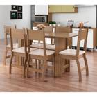 Conjunto Mesa de Jantar 6 Lugares Milano - Poliman Móveis