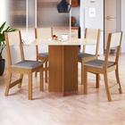 Conjunto Mesa e 4 Cadeiras Talita Indekes