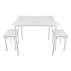 Conjunto Mesa Infantil para Atividades + 2 banquinhos Luna