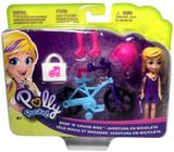 Mini Boneca - Polly Pocket - Polly com Veículo - Limousine Fashion - Mattel  - superlegalbrinquedos