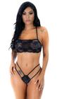 Conjunto mini juju rendado pimenta sexy