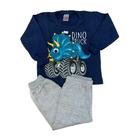 Conjunto Moletom fino escola Inverno Flanelado Infantil