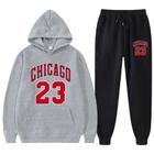 Conjunto Moletom Flanelado Calça e Blusa Canguru Casual Chicago 23