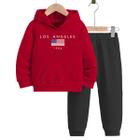 Conjunto Moletom Infantil Blusa e Calça Los Angeles