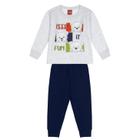 Conjunto Moletom Infantil Blusão e Calça Peluciado