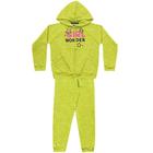 Conjunto Moletom Infantil Menina Wonder Neon