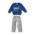 Conjunto Moletom Malwee Kids New York Ref. 37948