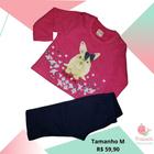 Conjunto Moletom Meninas Inverno Infantil Brandili